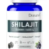 DRASANVI SHILAJIT GUMMY 1600 MG + ASHWAGANDHA SABOR MIRTO 60 GUMMIES
